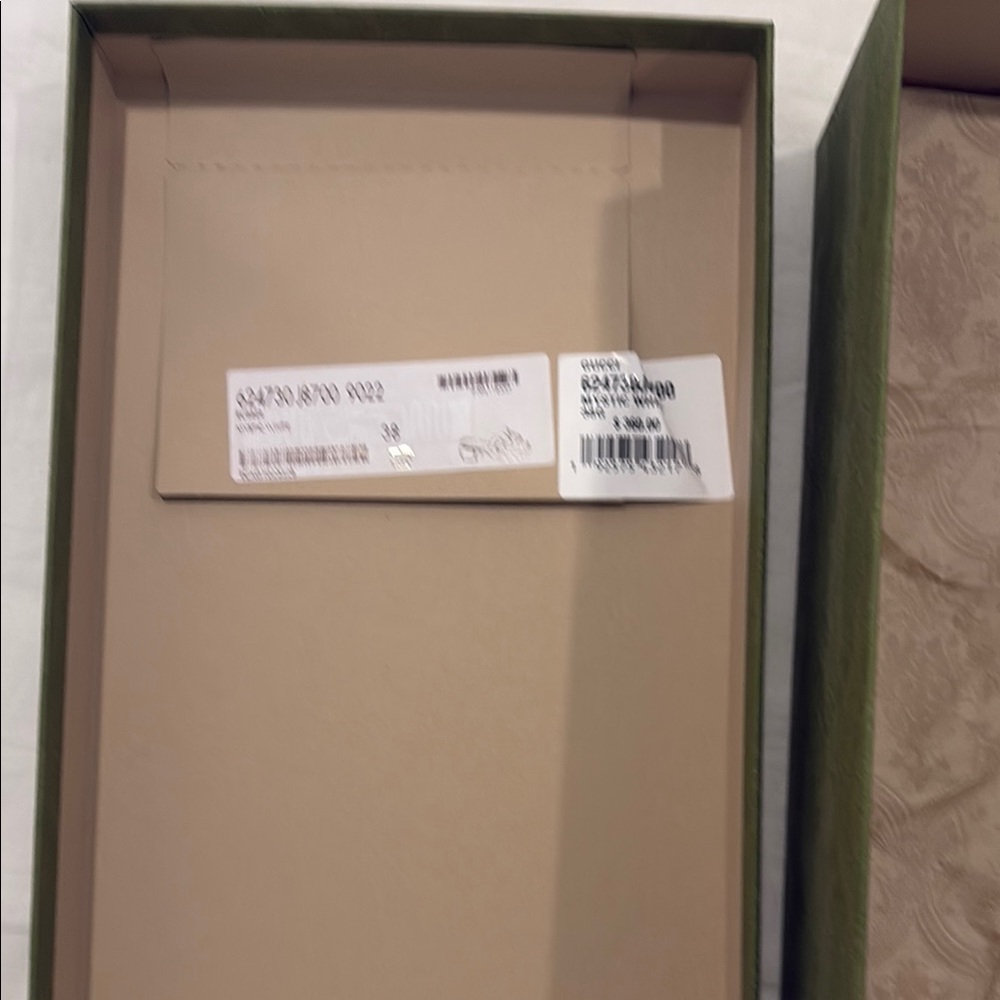 Gucci Green Patterned Box - Picture 3 of 7